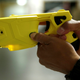 Photo of a yellow taser gun